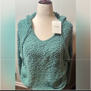 Miracle Teal Textured Sweater